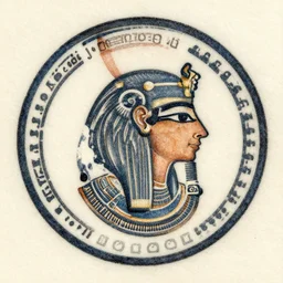 ancient egyptian tattoo stencil
