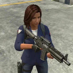 Alexandria Ocasio-Cortez piloting Metal Gear from Metal Gear Solid at CPAC, aerial view, high definition game screenshot, 8K resolution