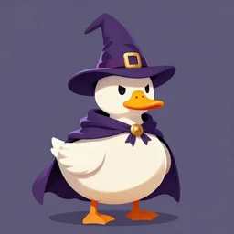a duck depicted as an evil wizard, digital art, trending on artstation