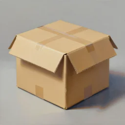 a beautiful painting of a cardboard box, trending on artstation, in the style of greg rutkowski