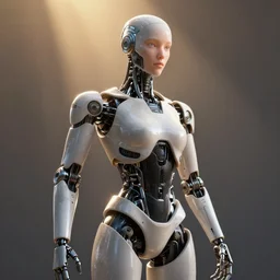 cyborg human, detailed digital concept, sunbeam, unreal engine, hyperrealism, cinematic composition, blender render, octane render, hdr, detailed textures