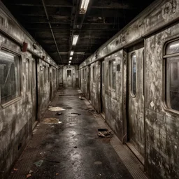 abandoned subway, resident evil 7