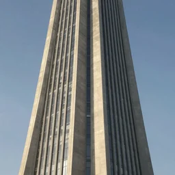 a skyscraper by Frank lloyd Wright