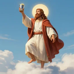 chief keef ascending into heaven holding cup of lean and blunt, biblical image, style of gustave dore, highly detailed, beautiful, high contrast, black and white