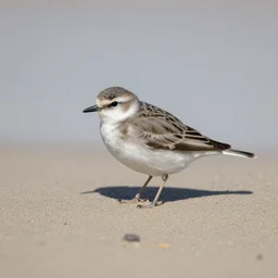 “Small bird by beach”