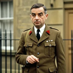 mr bean in bbc's dad's army, 1 9 6 7