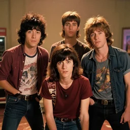 the ramones in a scene from the movie everything, everywhere all at once ( 2 0 2 2 )