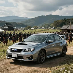 subaru car on sekigahara battle