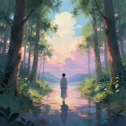 a dream, midjourney style