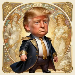 donald trump as anime character, cute, fantasy, intricate, elegant, highly detailed, digital painting, 4k, HDR, concept art, smooth, sharp focus, illustration, art by artgerm and H R Giger and alphonse mucha