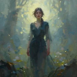 a foreigner in a strange land, mystical digital painting, beautiful brush strokes, advanced lighting technology, realism, symmetry, cinematic, filmic, abstract character design