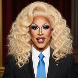 Barack Obama as Drag Queen