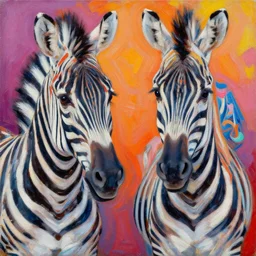 oil painting of 2 2 yeard old mary louise brooks, zebra op art, artstation, bright colours, high contrast