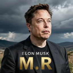 detailed inherent theme of elon musk, inherent style of artistic - powerful, artistic - natural, artistic - expressive digital art