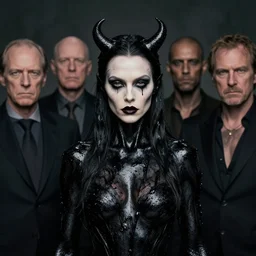 portrait of sanna marin wearing evil black oily tar by hr giger, greg rutkowski, luis royo and wayne barlowe, 8 k