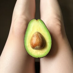 avocado on legs