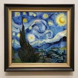 galeries lafayette in paris, van gogh painting