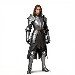 battlemage in runed armor, photorealistic portrait photography, full body, standing, isolated on a pure white background, centered, whole figure in frame, sharp focus, studio lighting
