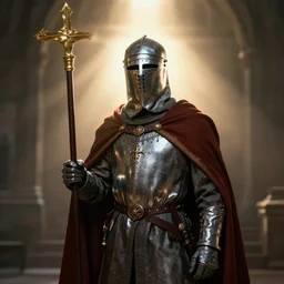 A portrait of a Crusader Of Light