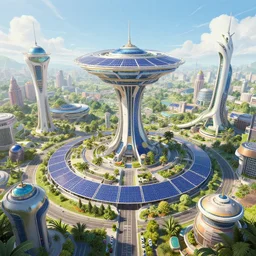 solarpunk utopia