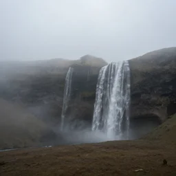 Mist cascading over miles of open country, theres something lurking in it.
