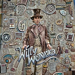 film still of Nicolas Cage as Willy Wonka in Willy Wonka and the Chocolate Factory 1971