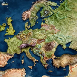 a map of yugoslavia jason de graaf, pedro campos and denis peterson. intricate, detailed, complex, fractal, hd, 4 k, realism, hyperrealistic painting, appgamekit, art of illusion, artrift, cryengine, finalrender, rendered in blender, shadow depth, sketchfab, sketchlab, substance designer, vray, unreal engine