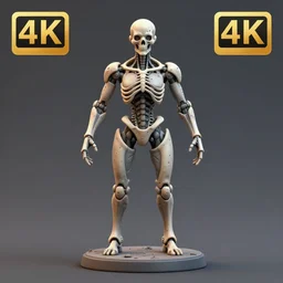 80mm resin detailed miniature of a Robot with organic body, beautiful bone structure, symmetrical facial features, Product Introduction Photos, 4K, Full body