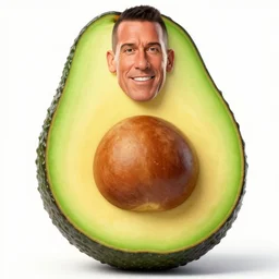 john cena as an avocado