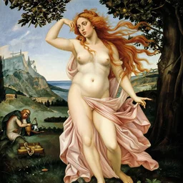 Lady Gaga as The Birth of Venus sandro botticelli