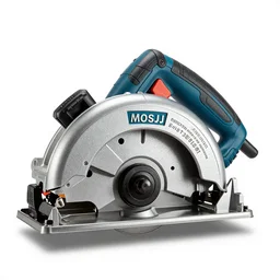 mosaic circular saw, commercial catalog photo, isolated on a pure white background, centered, entire object in frame, sharp focus, soft studio lighting