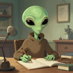 a humble alien scholar, ludek pesek