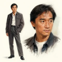 leslie cheung, concept art