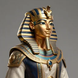 Portrait of a steampunk egyptian prince, highly detailed, smooth, sharp focus, artstation, illustration, digital art by WLOP