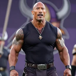 Dwayne Johnson as a Viking 8k Quality