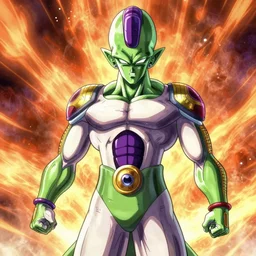 david bowie as broly from dragon ball z
