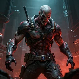 hyper realistic hell. chaos. digitalart. artstation. unreal engine. unreal 5. 8 k. cyberpunk.