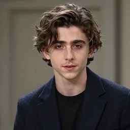 Valetina_Remenar!! semi -realistic!! Timothee Chalamet! Melting!!
