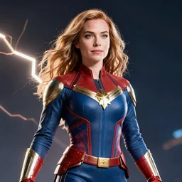 vfx marvel woman super hero photo real, volumetric lightning, highly detailed, high quality, HD