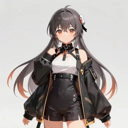 portrait of anime character ump 9 from girls'frontline