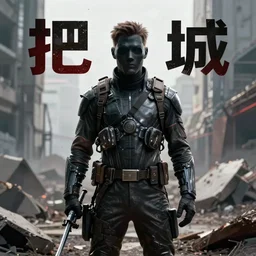 cinema poster of blockbuster, 8k, post apocalypse, war themed, concept art, smooth, highly detailed, cinematic lighting, epic, sharp focus