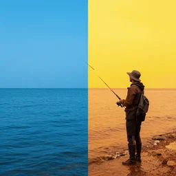 fishing for complementary colors