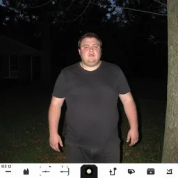 fat discord moderator trail cam, horror