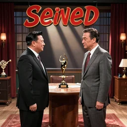 Scene from Seinfeld where Jerry Seinfeld confronts Kim Jong-un