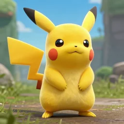 Pikachu in The Walking Dead 4K quality super realistic