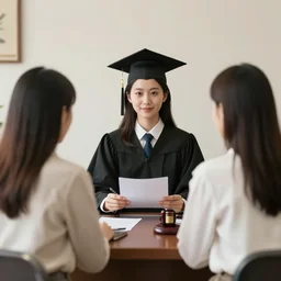 lawyer with his two girlfriends