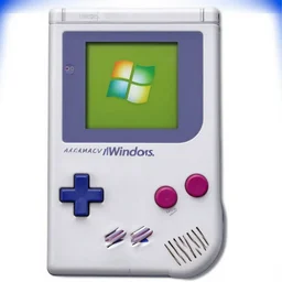 windows xp with gameboy full design and effectn 4