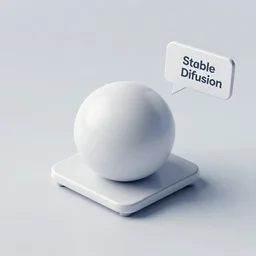 a visual representation of the way stable diffusion was created