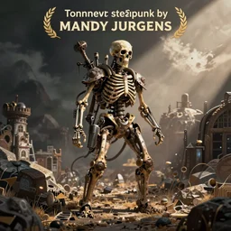 Skeleton steampunk by Mandy Jurgens