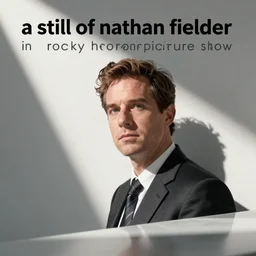“ a still of nathan fielder in rocky horror picture show ”